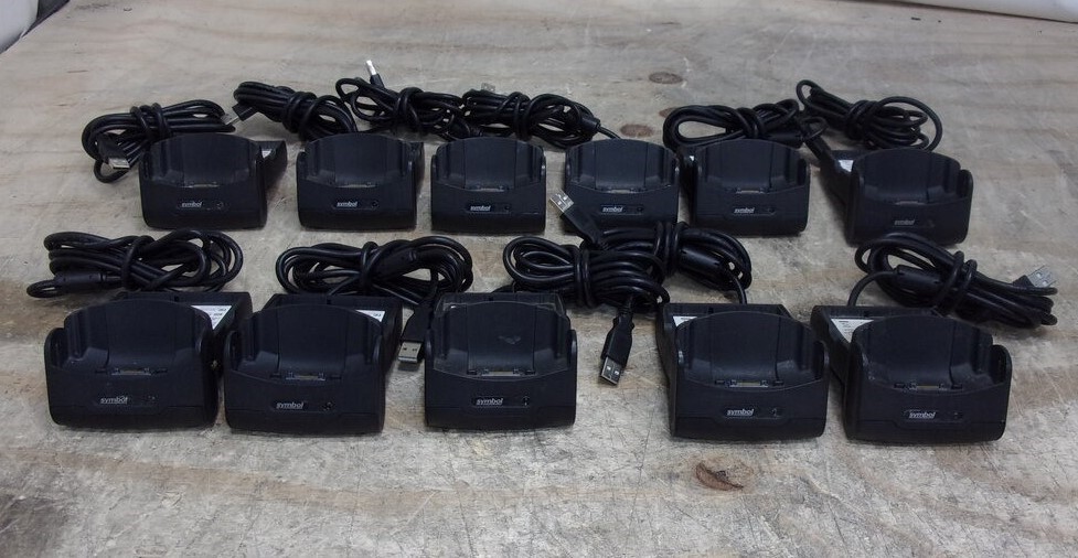 Lot of 11*Symbol MC5040-Cradle CRD5000-100UR Charger Cradle USB SEE NOTES