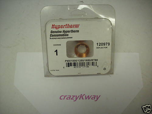 HYPERTHERM 120979 DEFLECTOR NEW!!!