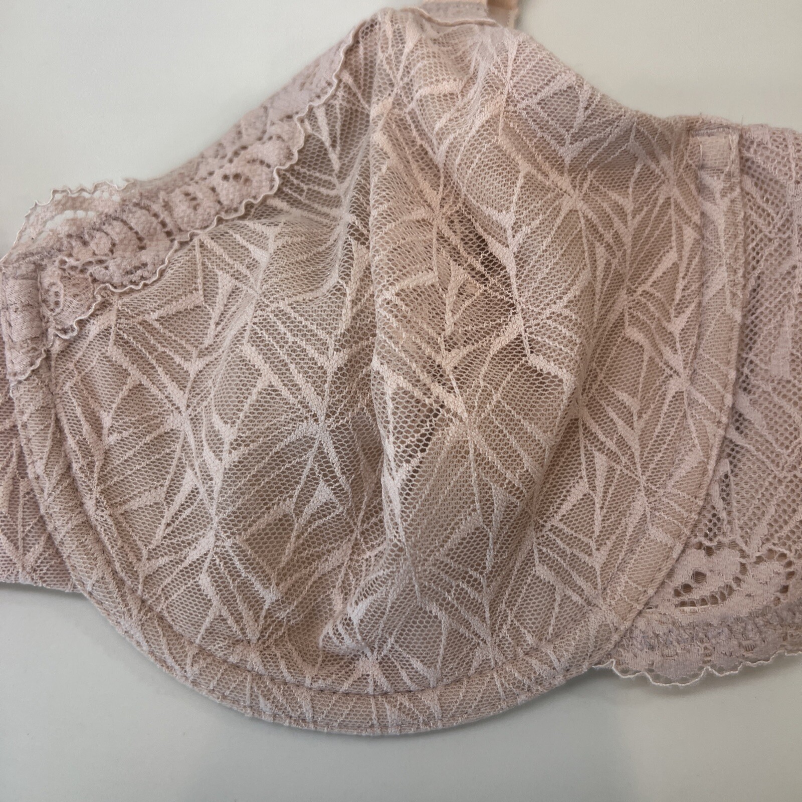 Wacoal Bra 36D Vivid Encounter Lace Unlined Underwire 855295 J-Hook Convertible