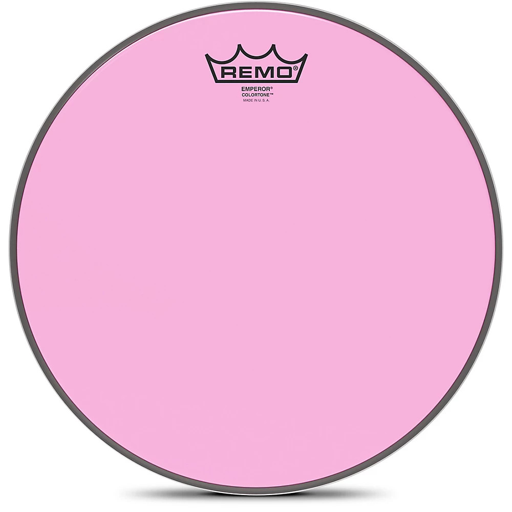 Remo Emperor Colortone Pink Drum Head 12 in.