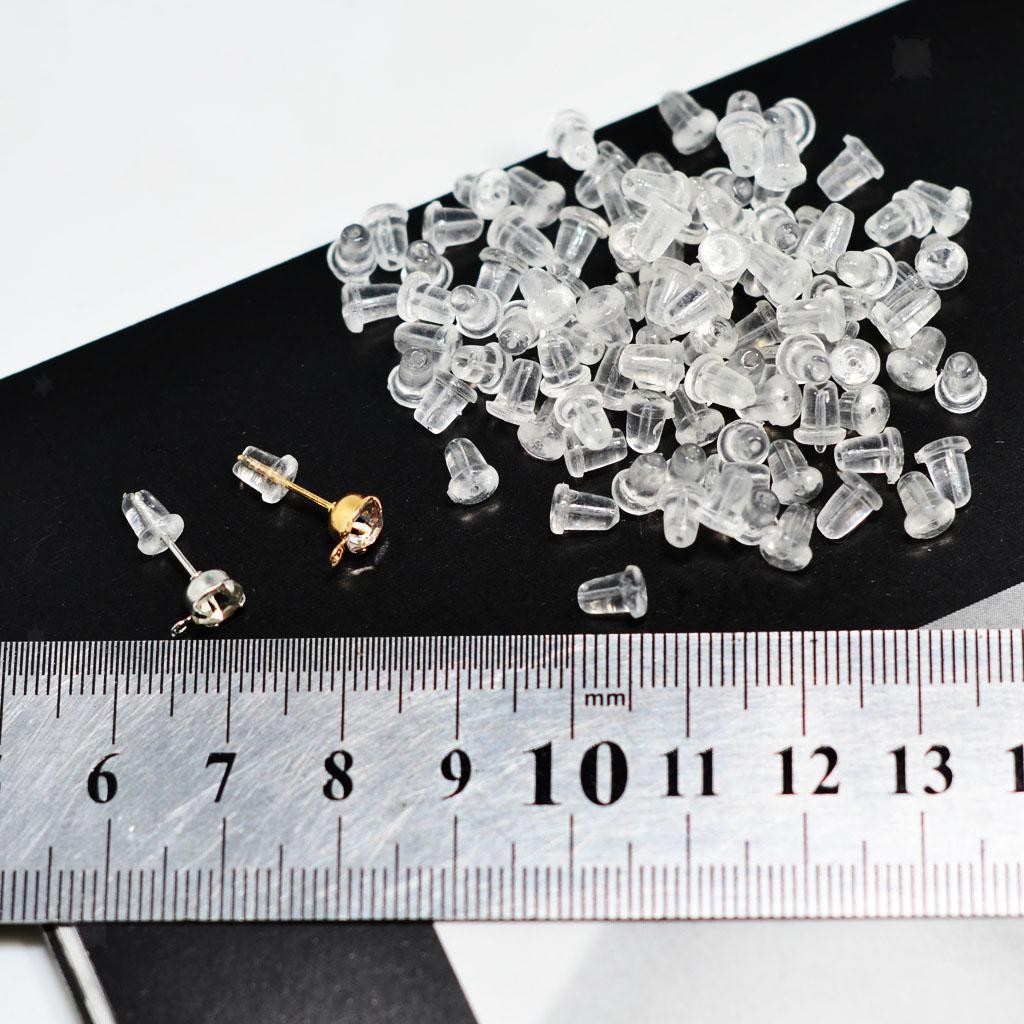 600 Pieces Wholesale 5x Earring Plug Cap Nail Accessories