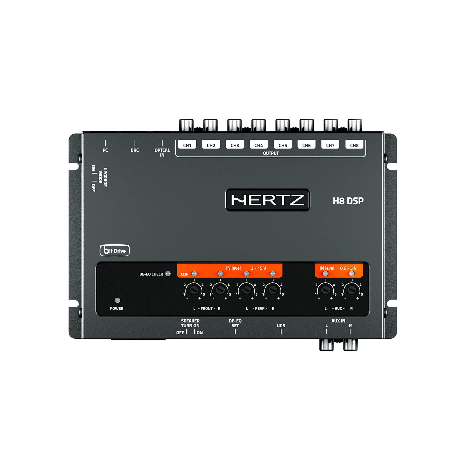 Hertz H8-DSP-DRC 8 Channel Digital Interface Processor + DRC HE Remote Control