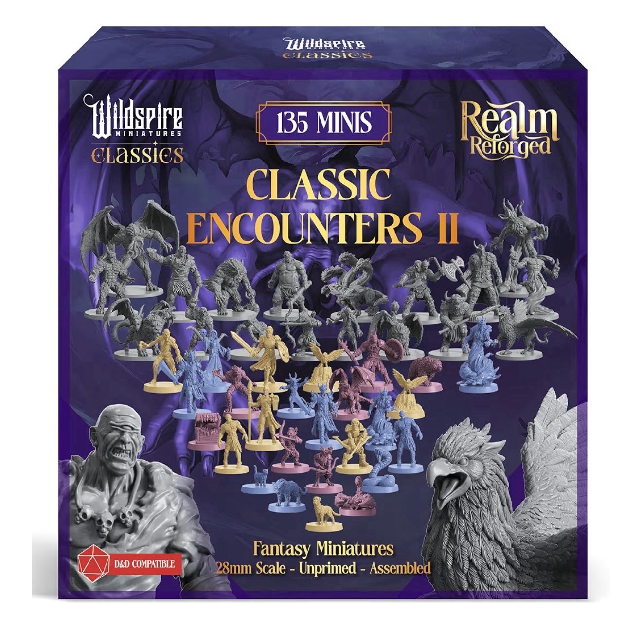Classic Encounters Game II 135 Monsters & Encounters For DnD Miniatures