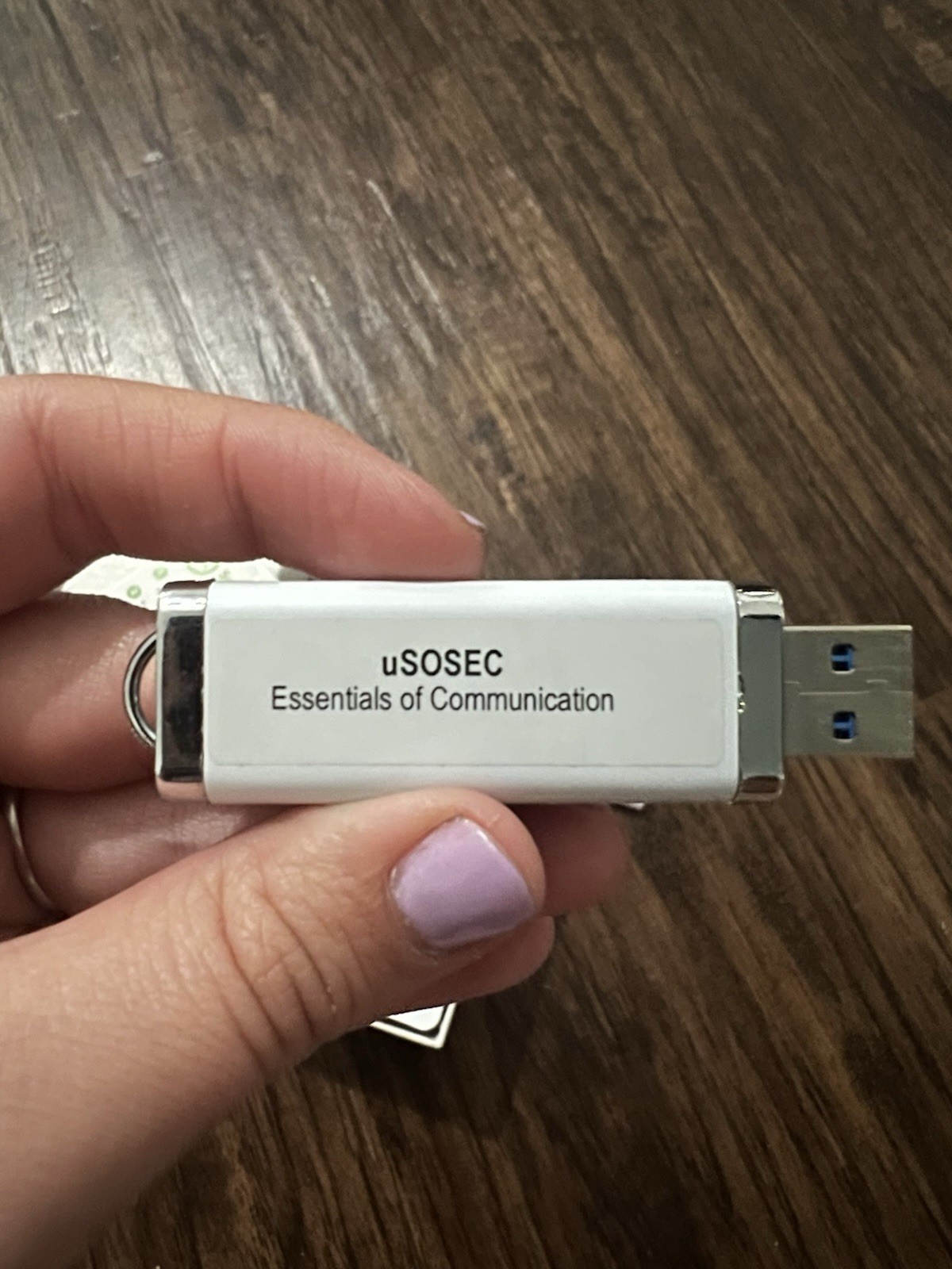 Switched-On Schoolhouse Essentials of Communication USB Flash Drive curriculum