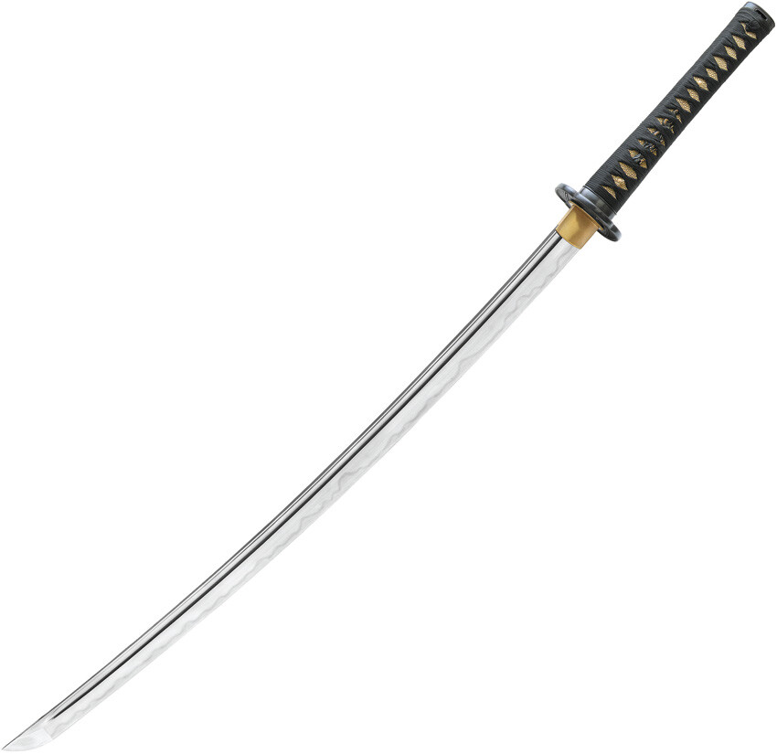 United Cutlery Shikoto Longquan Master Black Wood Carbon Steel Katana 3193