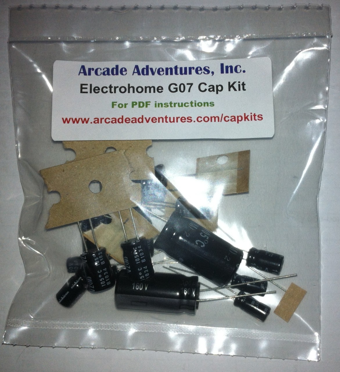 G07-CBO 19" Monitor Cap Kit - Repair Kit