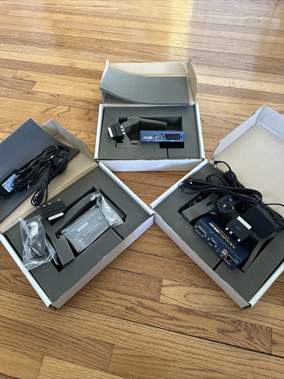 cabletime Mediastar Evolution Model 760/M6,(lot of 3 Units(missing Remotes & Acc