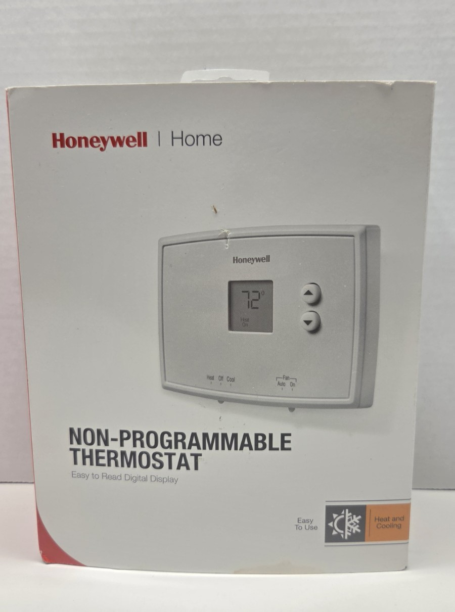 Honeywell HOME digital non programmable thermostat RTH111B Working