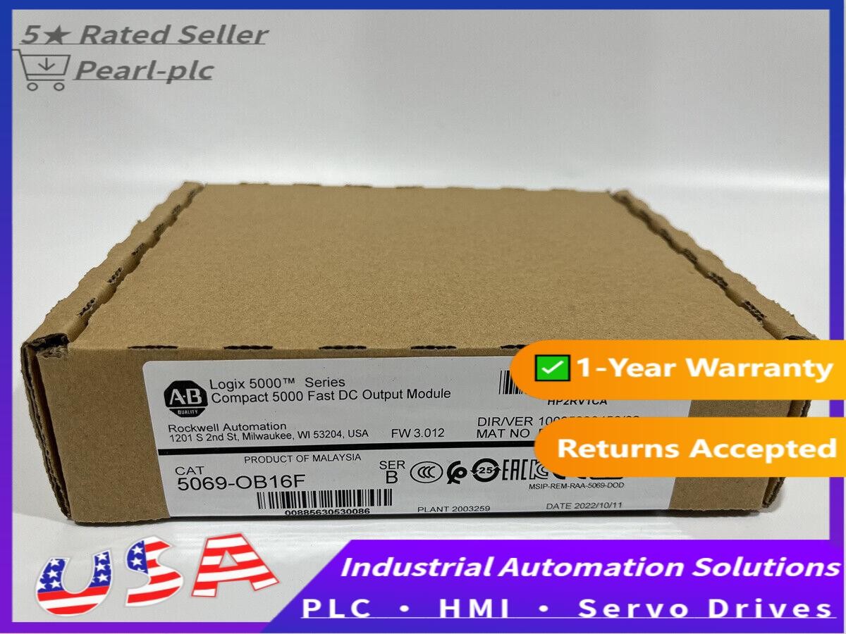 New Sealed Allen Bradley 5069-OB16F 5069 Compact I/O 24V DC Output US Free Tax