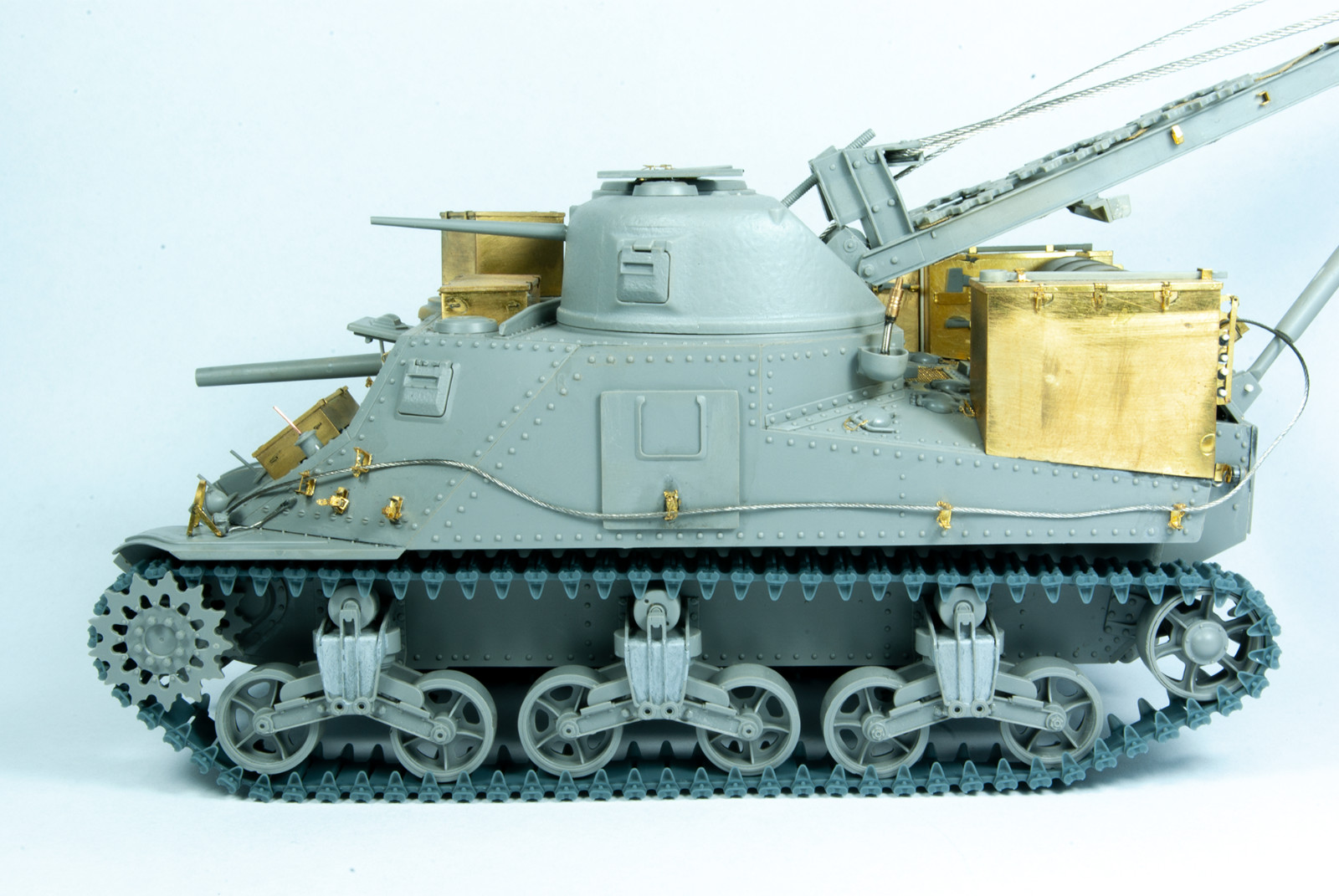1/35 M4 Sherman 3d Printed Workable Tracks T62 Type No Glue