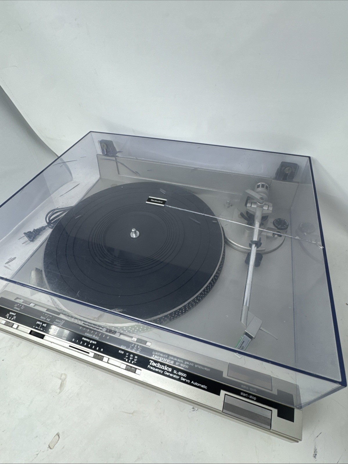 Technics SL-B500 Automatic Turntable -Working- New Stylus