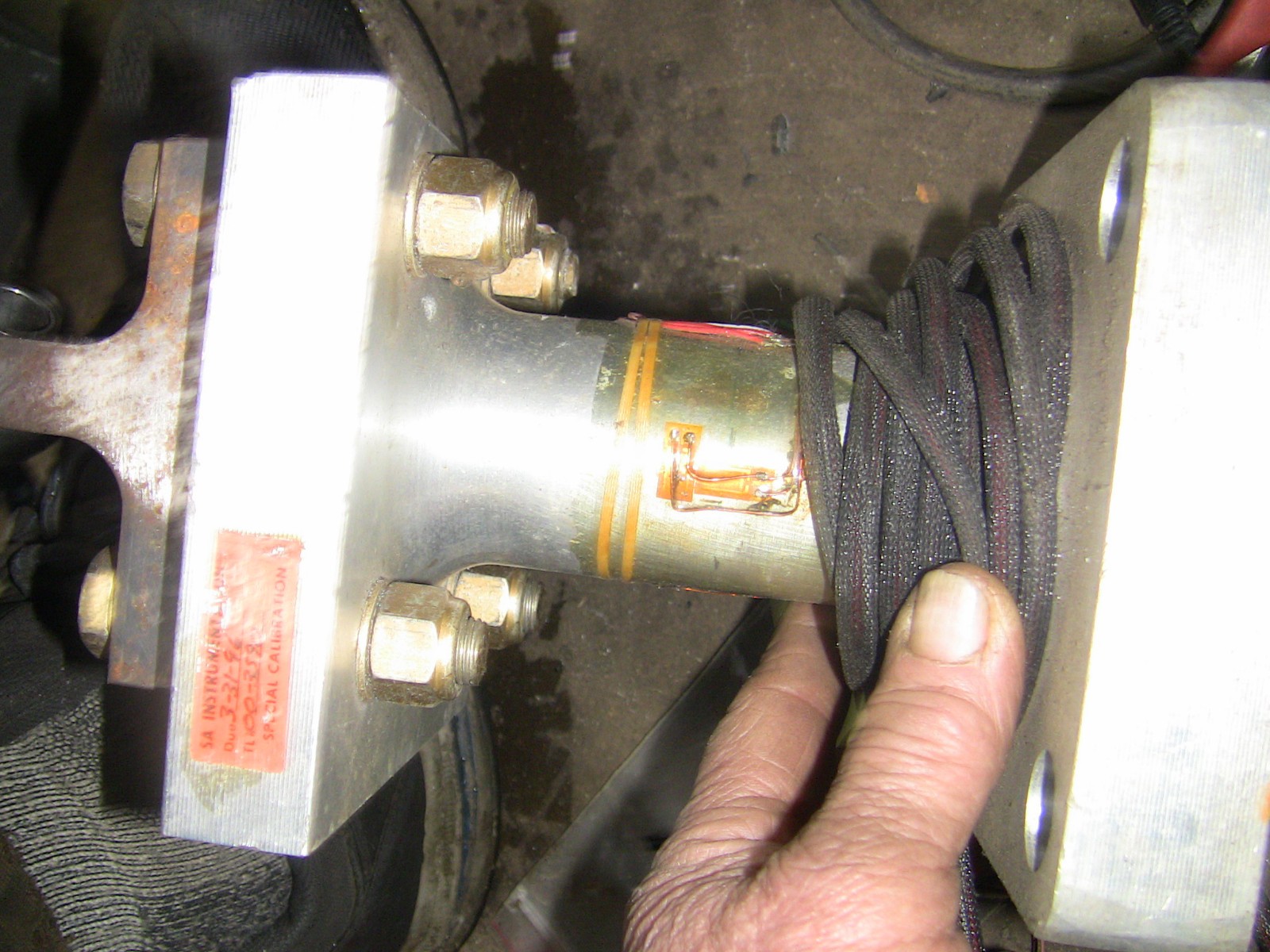 load cel 8000lb weight sensor strain gage in 2 places at 90 degree