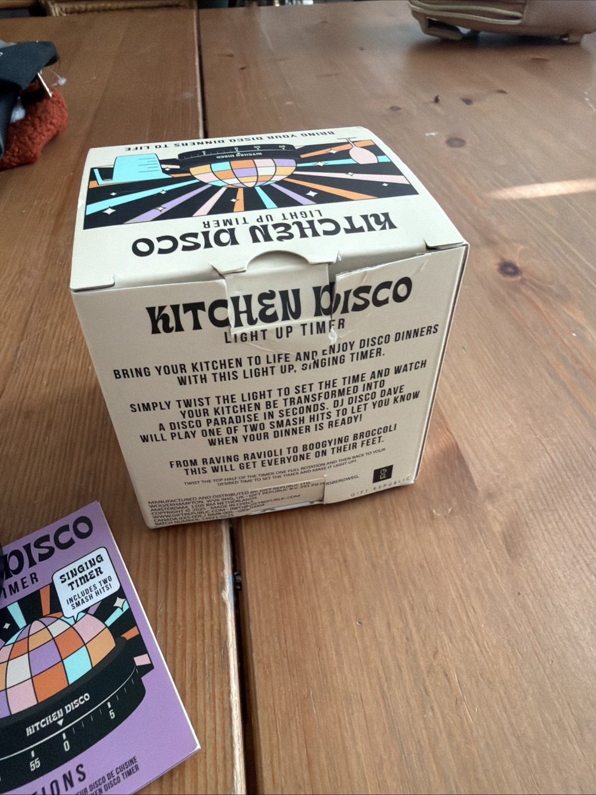 Kitchen Disco Light Up Musical Timer