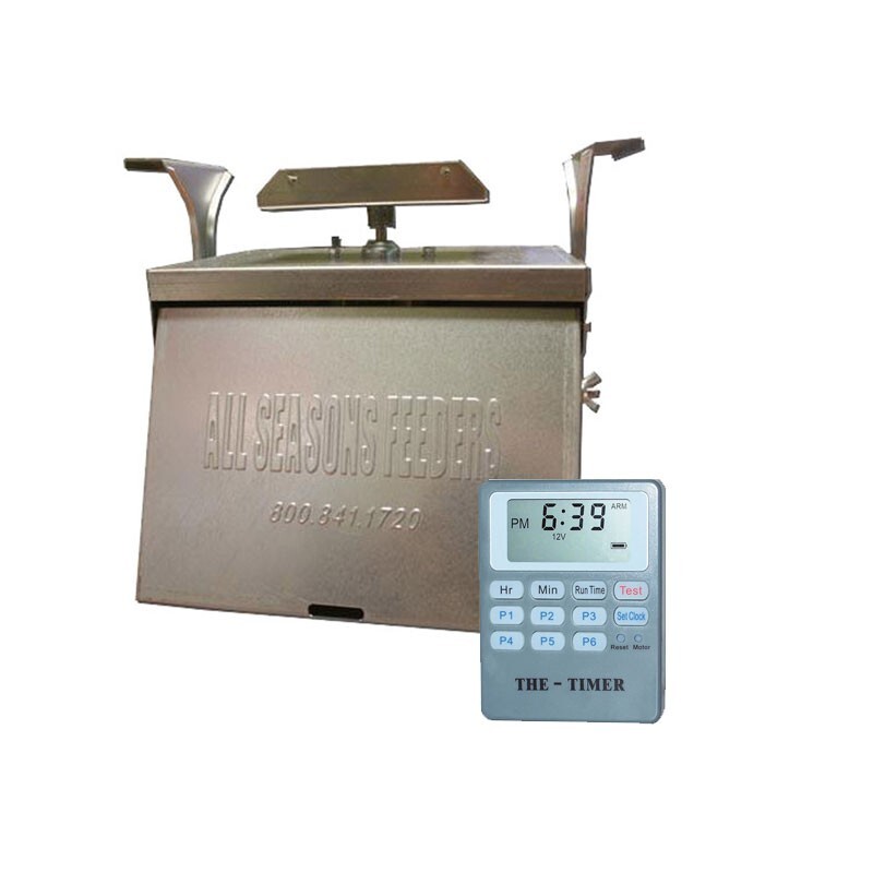 All Seasons 12v The Timer Spin Feeder Deer Feeder Kit - The Timer - 800029