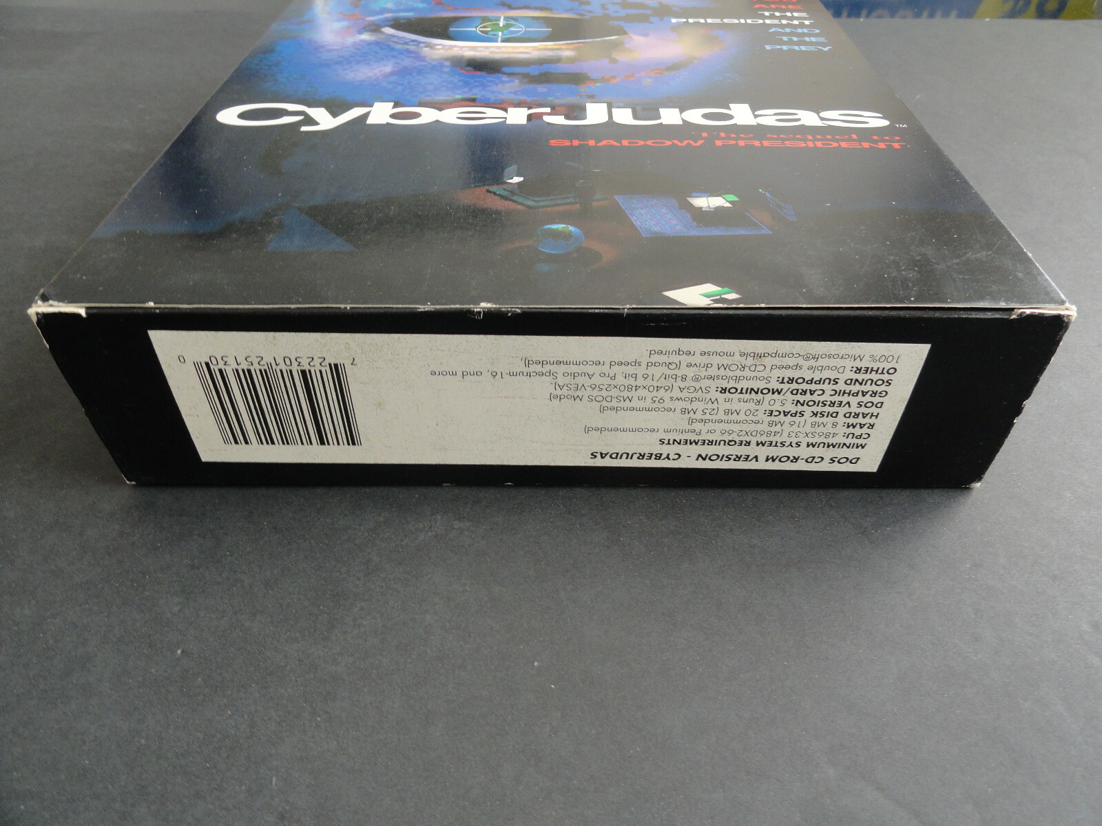 CYBER JUDAS - D.C. TRUE LTD. 1994 -WINDOWS 95, PC GAME CD-ROM, BIG BOX - SEALED