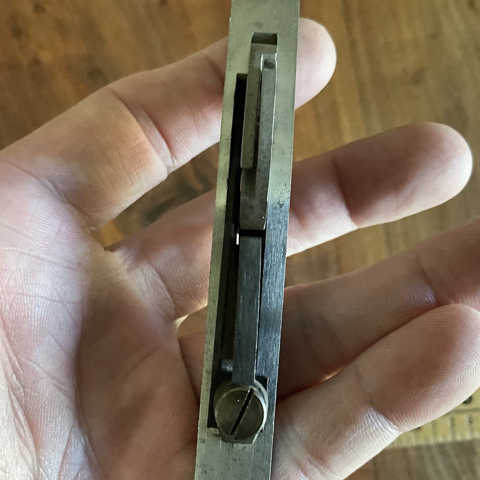 Hawken Double Set Trigger Hammerless designed by Ron Long