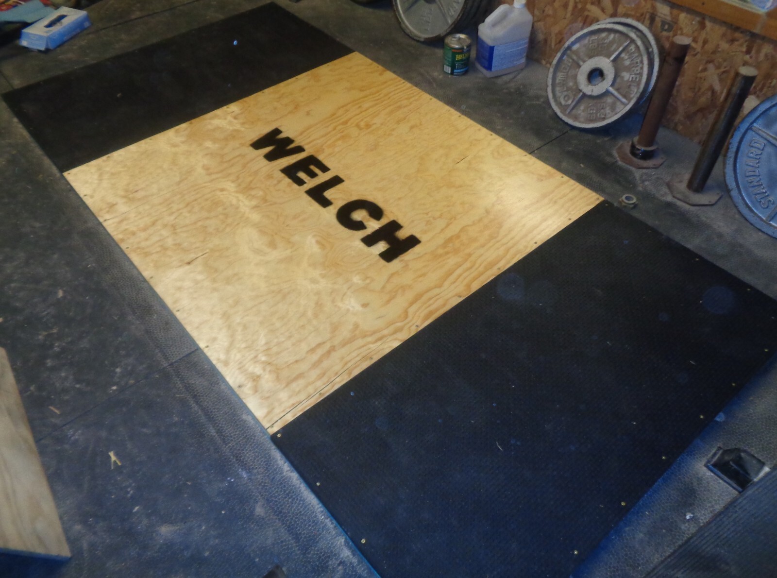 Deadlift Platform With LOGO