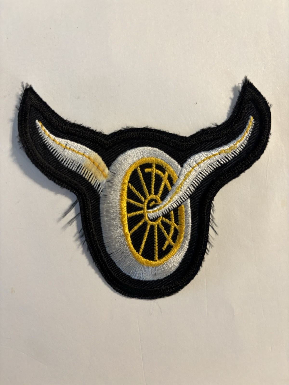 Department Motorcycle Traffic Wings & Wheel Patch