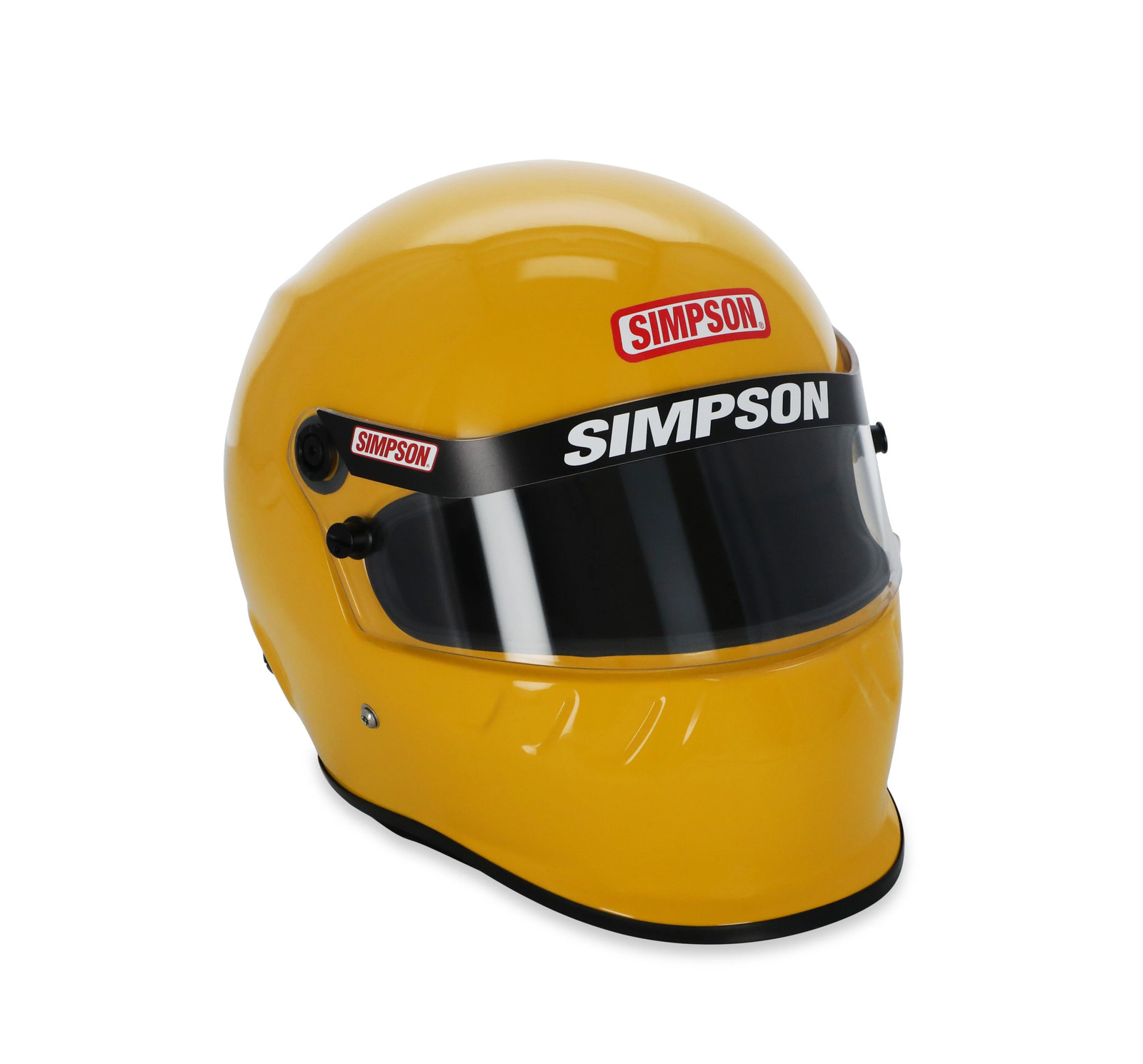 Simpson Racing 7950036 SD1 Dirt Track Helmet - Snell SA2020 - Yellow - Adult LRG