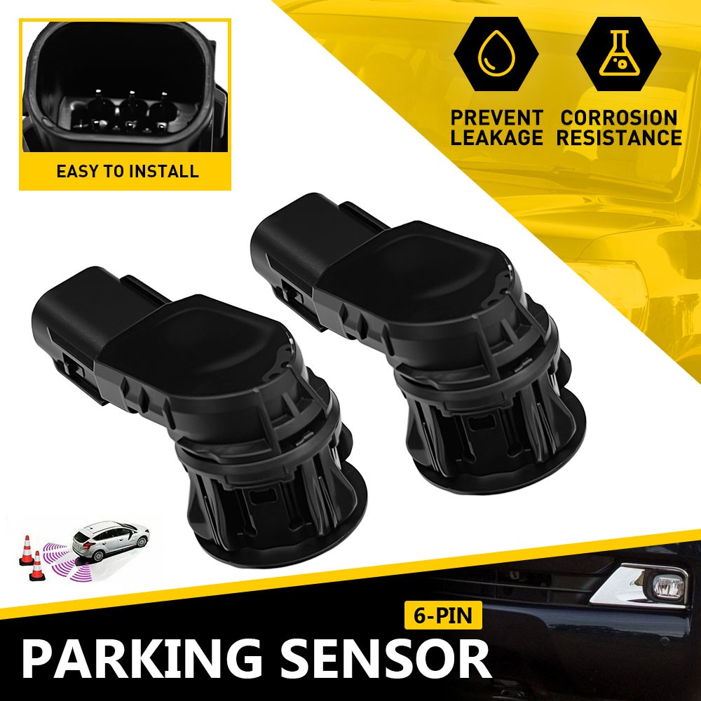 2x Black Parking Assist Sensor Fit Toyota Sequoia RAV4 Land Cruiser 89341-0R050