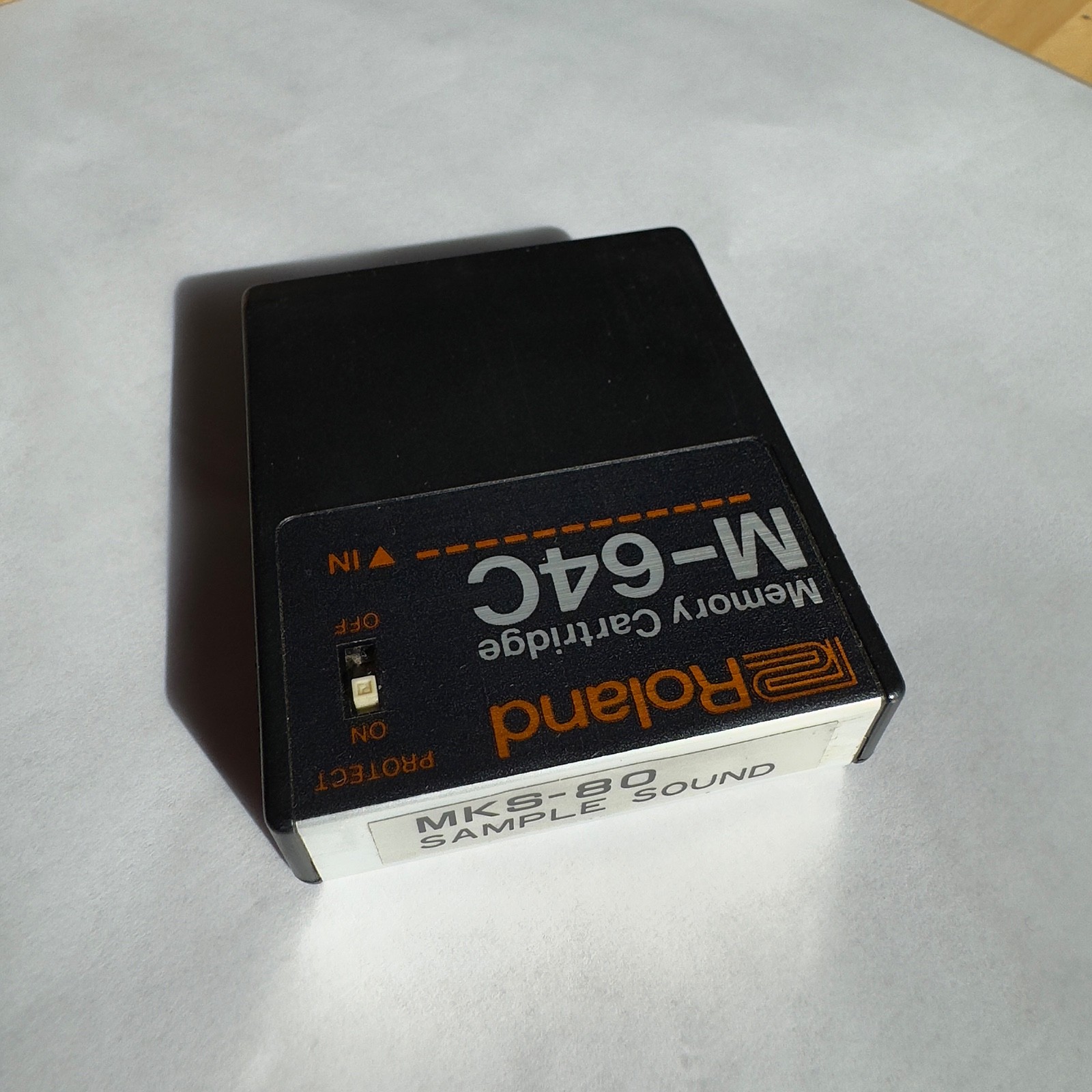 Roland M-64C MKS-80 Sample Sound Memory Cartridge for Super Jupiter in Box