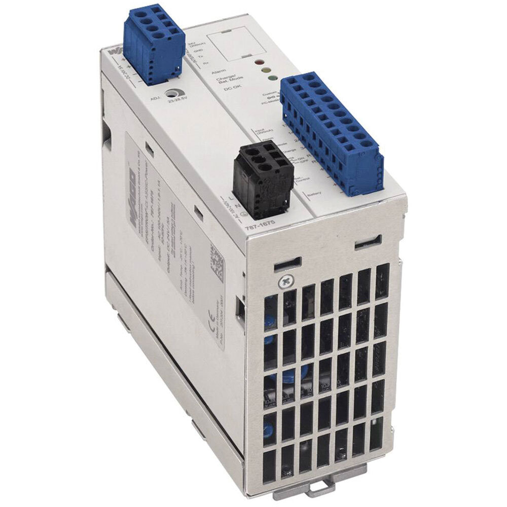 WAGO 787-1675 UPS With RS-232 Battery Control Closet Ready
