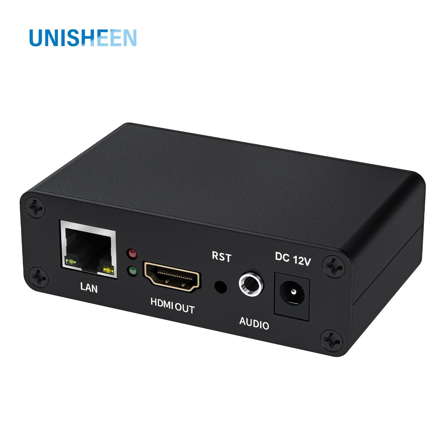 HDMI Video Decoder  H.264 H.265 SRT/RTSP/RTMP/UDP LAN Decoder HD Live Streaming