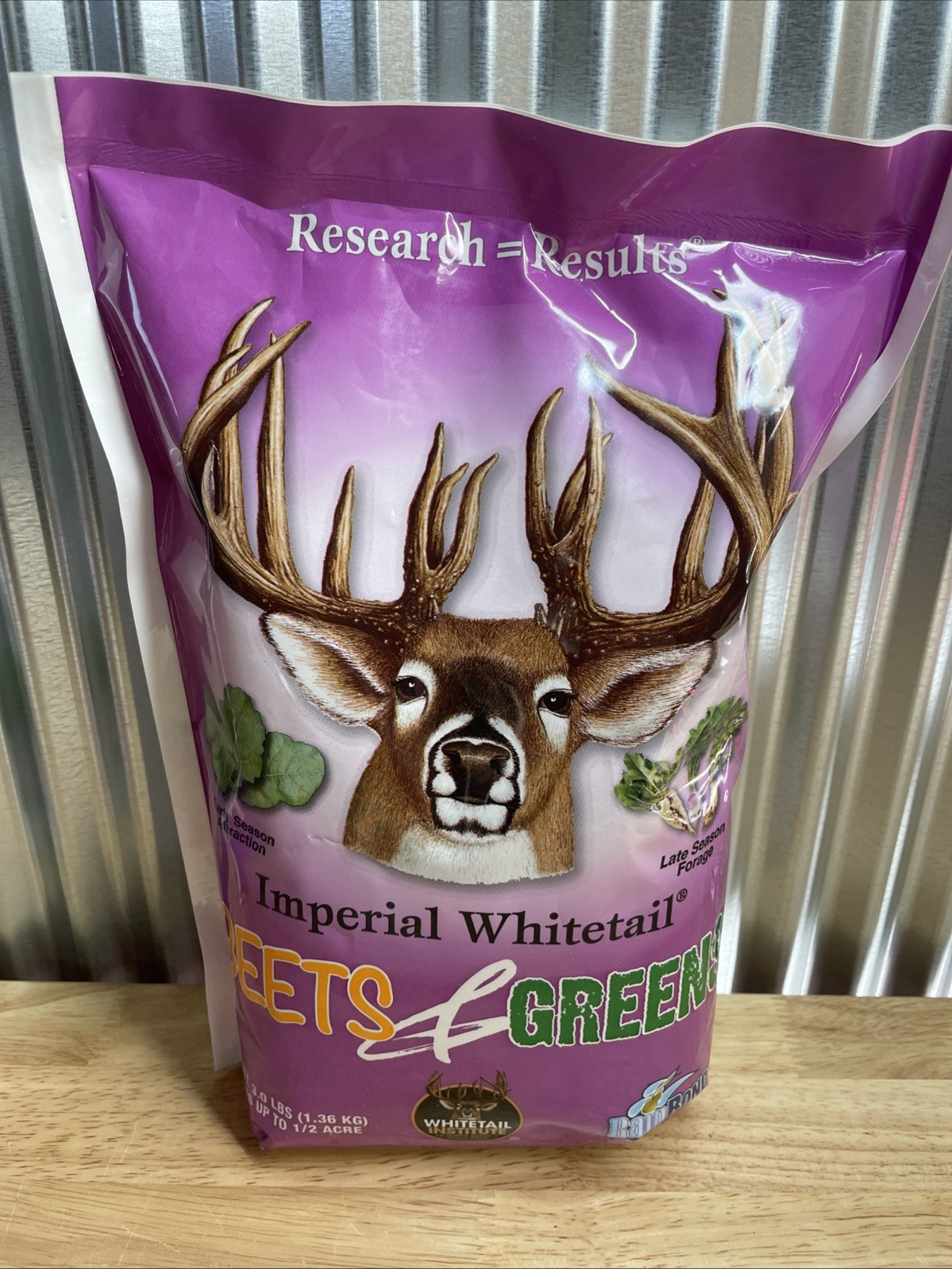 Whitetail Institute BG3 Imperial Beets & Greens Seed 3lb 1/2 Acre NEW