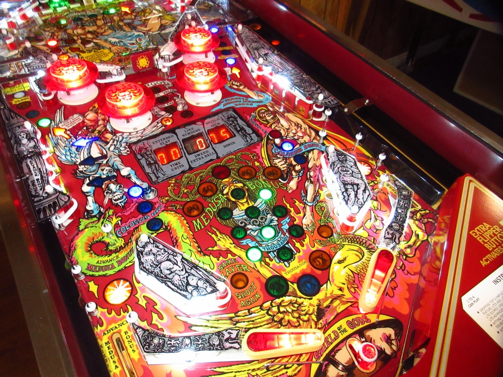 Bally 🐍 MEDUSA 🐍 Pinball Machine 👀 FULLY RESTORED 👀