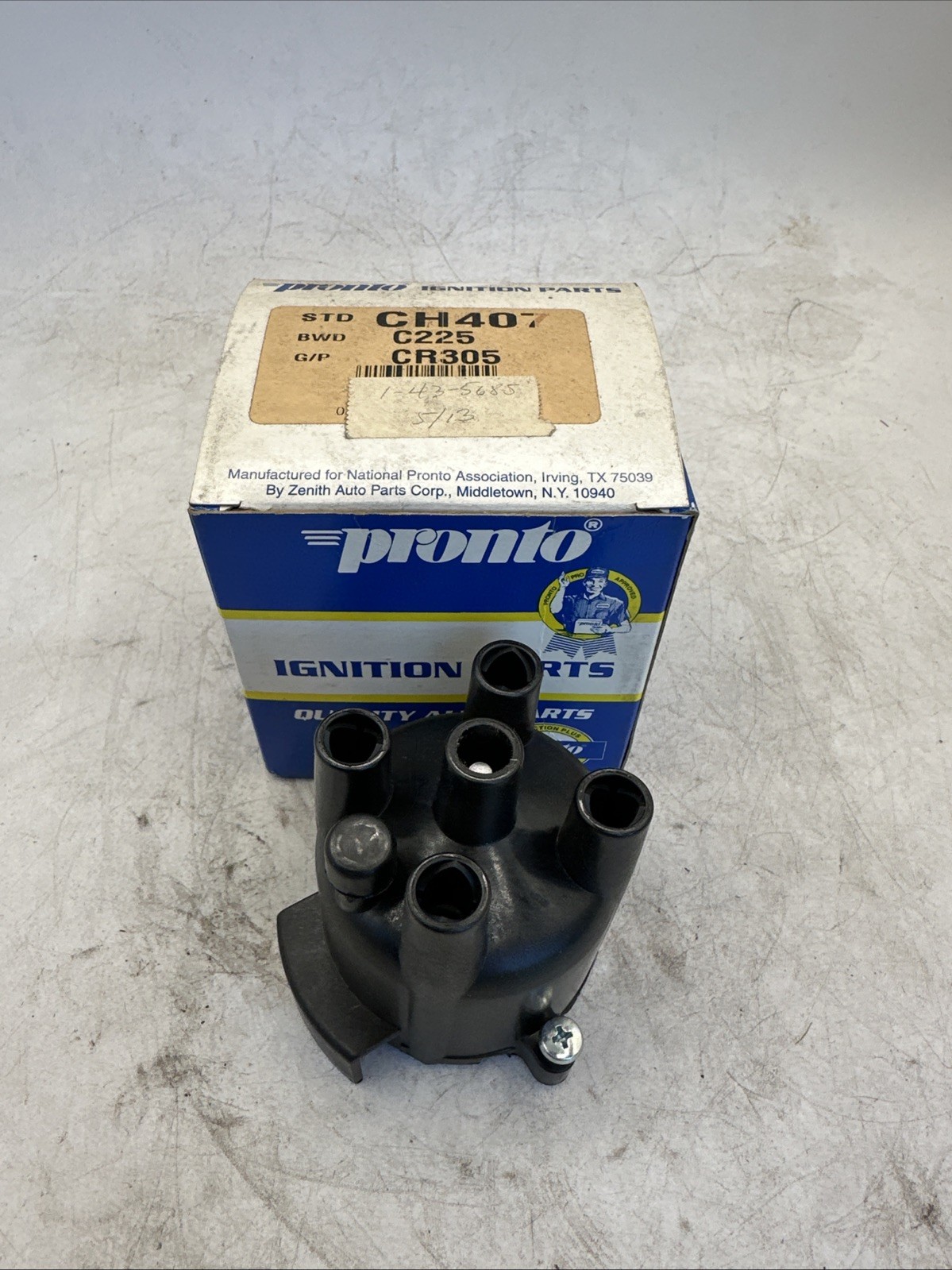 Pronto CH-407 Distributor Cap DODGE & PLYMOUTH 1980 FREE SHIPPING!!!