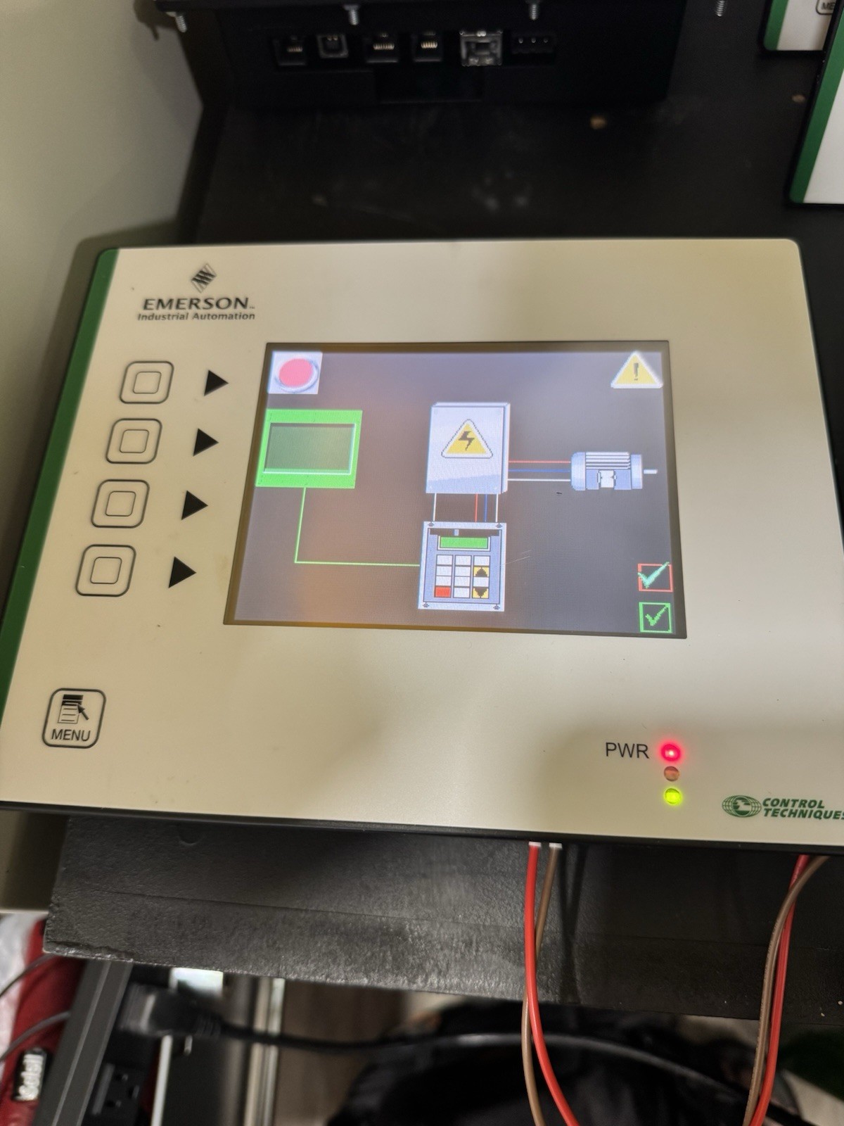 Emerson CTVUE-306A HMI Used