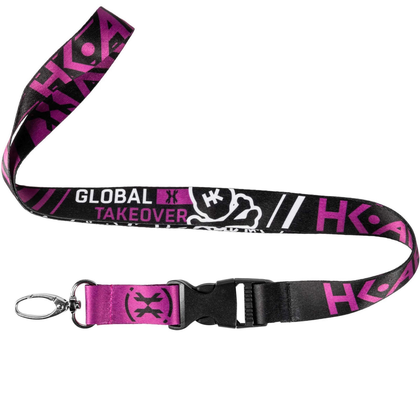 HK Army Lanyard - Skulls Purple