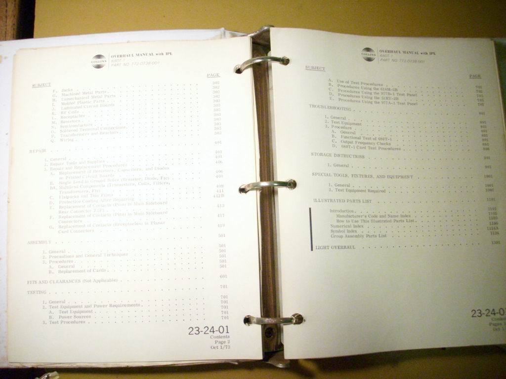 Collins 680T-1 VHF Digital Synthesizer Service Manual