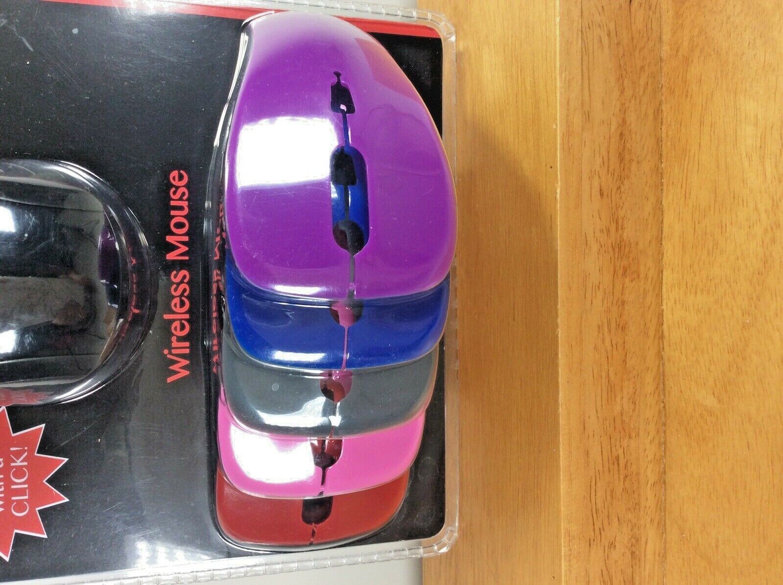 New 2015 Sealed Click It Deluxe SwitchLid Wireless Mouse 5 Extra Colors!
