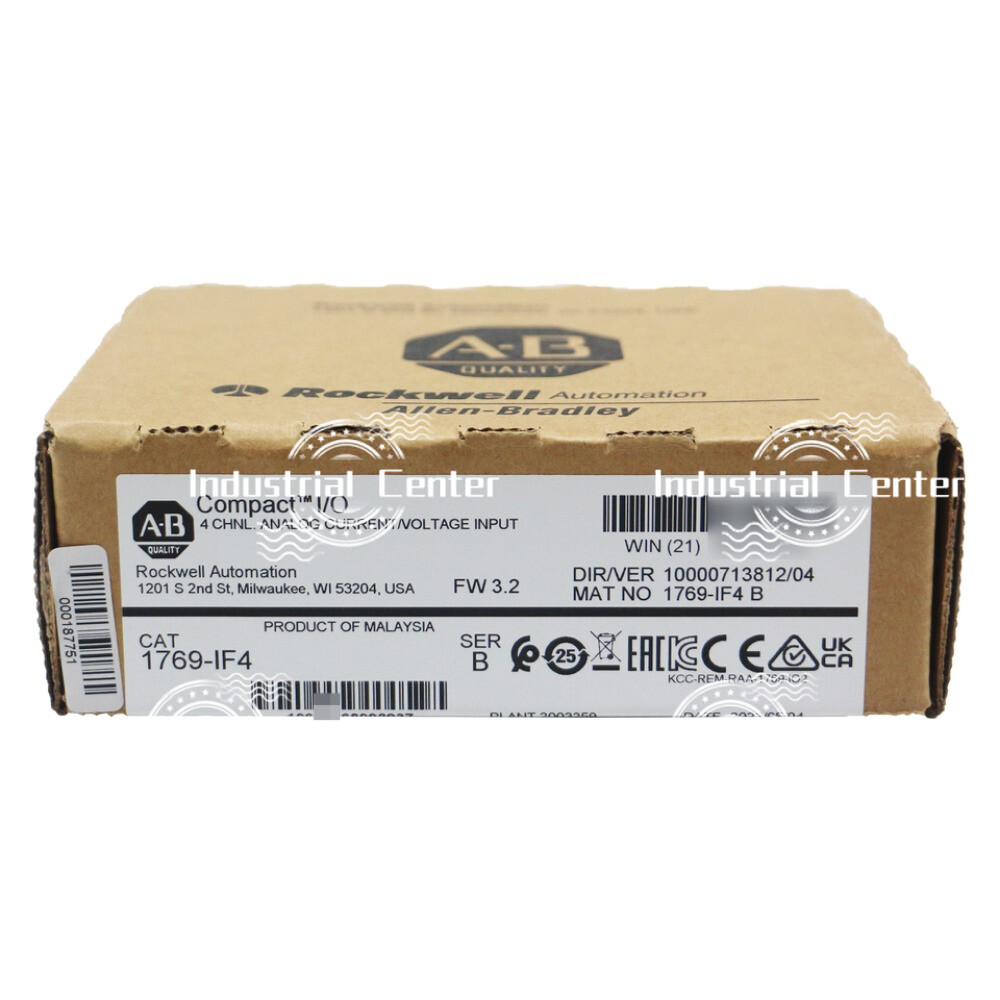 1769-IF4 AB CompactLogix 4 Pt A/I C and V Module Spot Goods Brand New in Box!