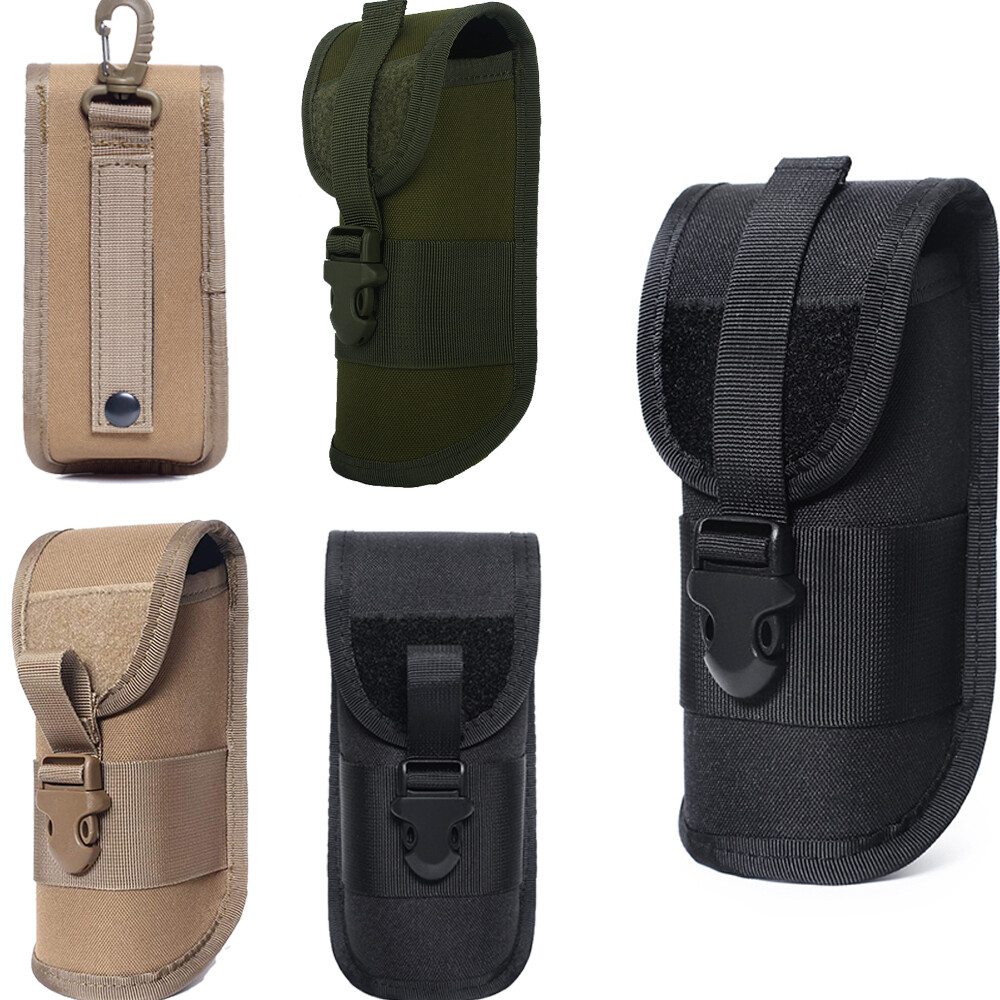 Tactical Molle Glasses Sunglasses Holder Case Waist Bag Outdoor Portable Pouch