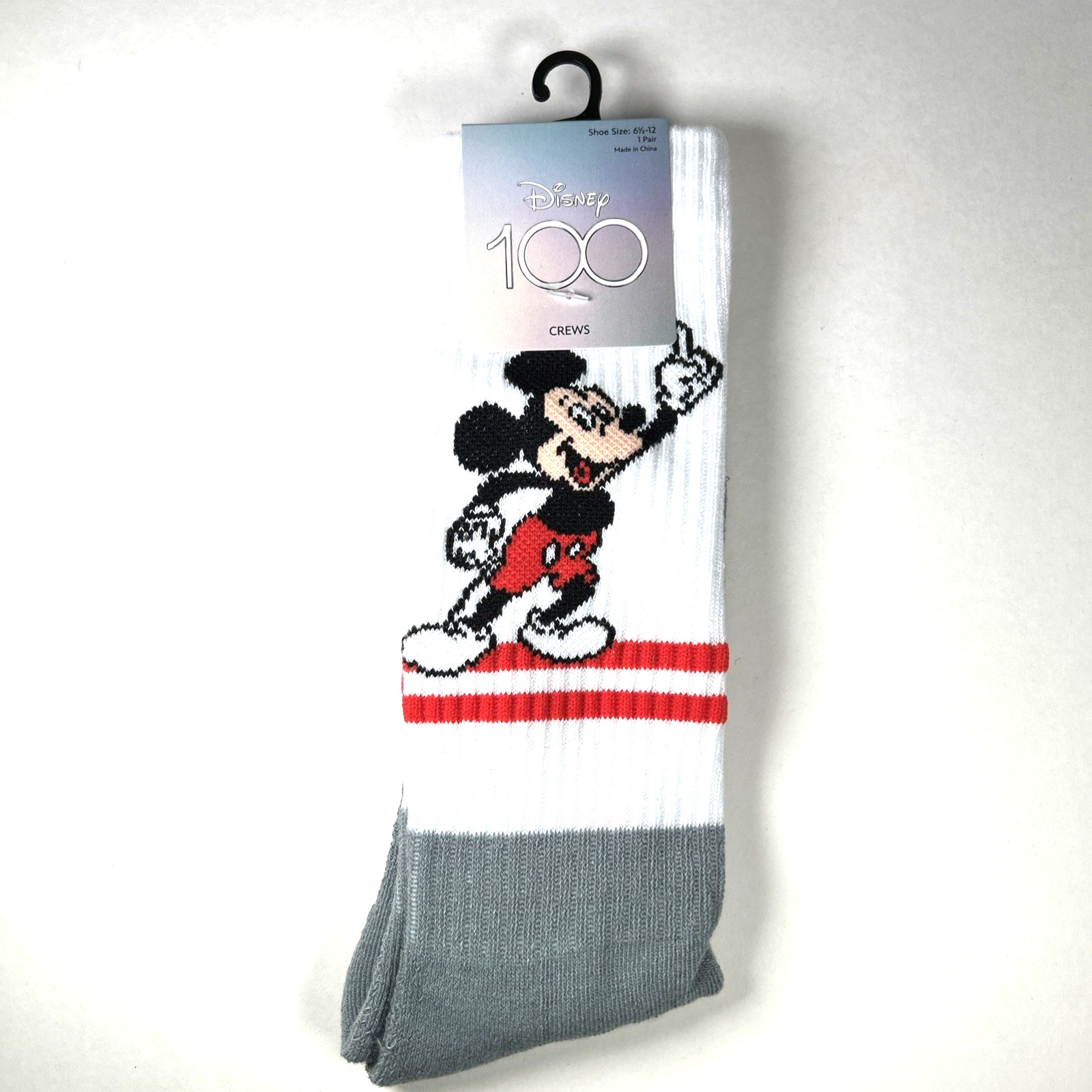 Mickey Mouse Socks from Disney 100 Event/Promotion. New with tags!