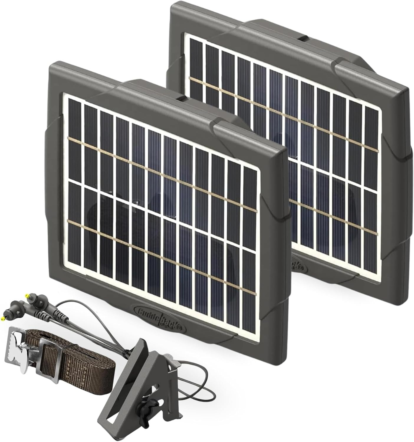 Solar Power Bank PW-3600 for Cuddelink and Tracks Cameras, 2 Pack | Solar Panel