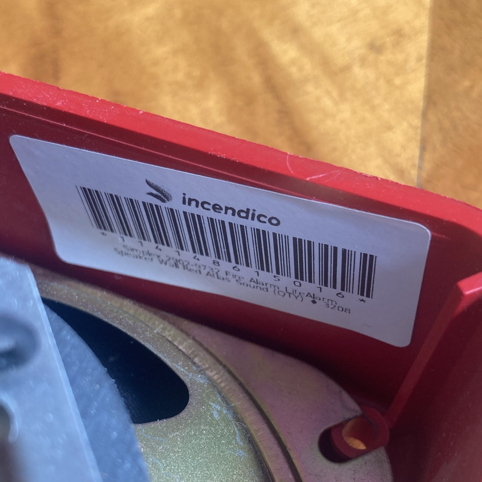 Simplex 2902-9732 Red Fire Alarm Speaker