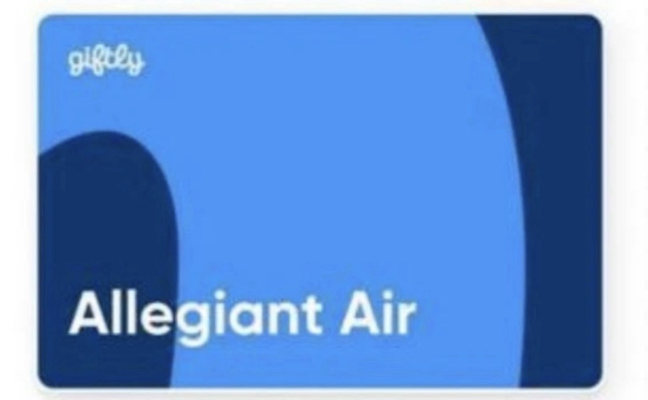 [E-GIFTCARD] Allegiant Air Travel Gift Card $250-$400  US-Nationwide
