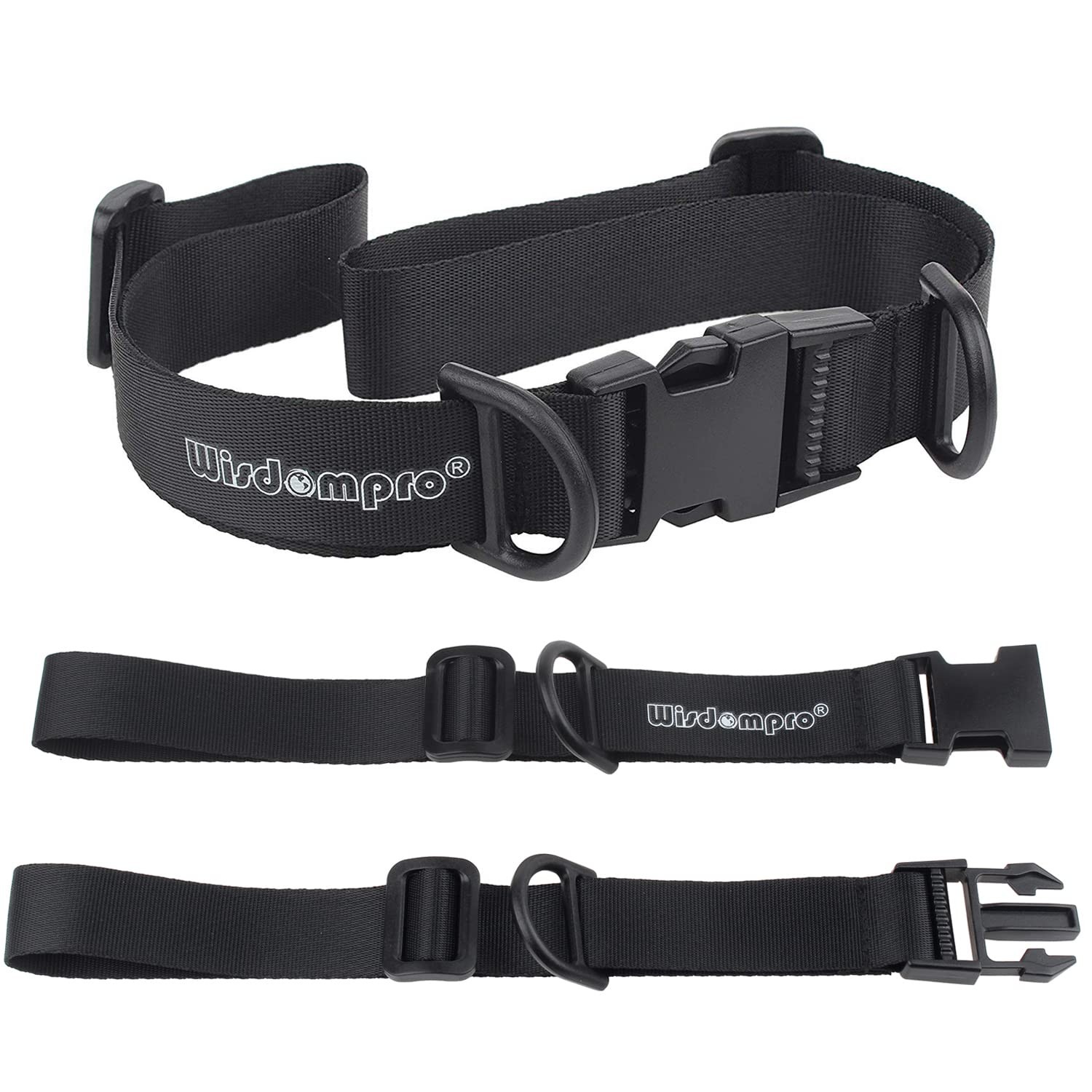 Backpack Chest Straps 2 Pack Adjustable Nylon Sternum Strap with Buckle