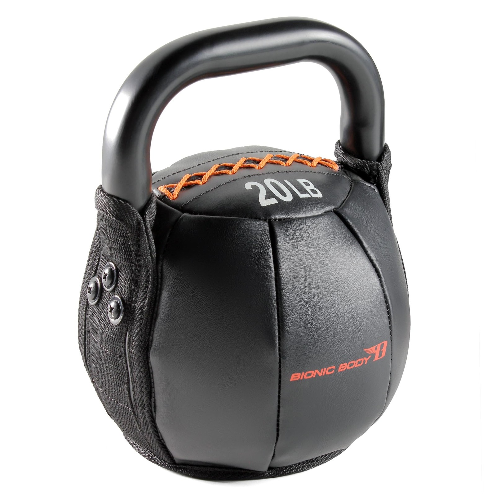 by Kim Lyons Soft Kettlebell 20 lb – Ergonomic Handle for Strength, Condition...