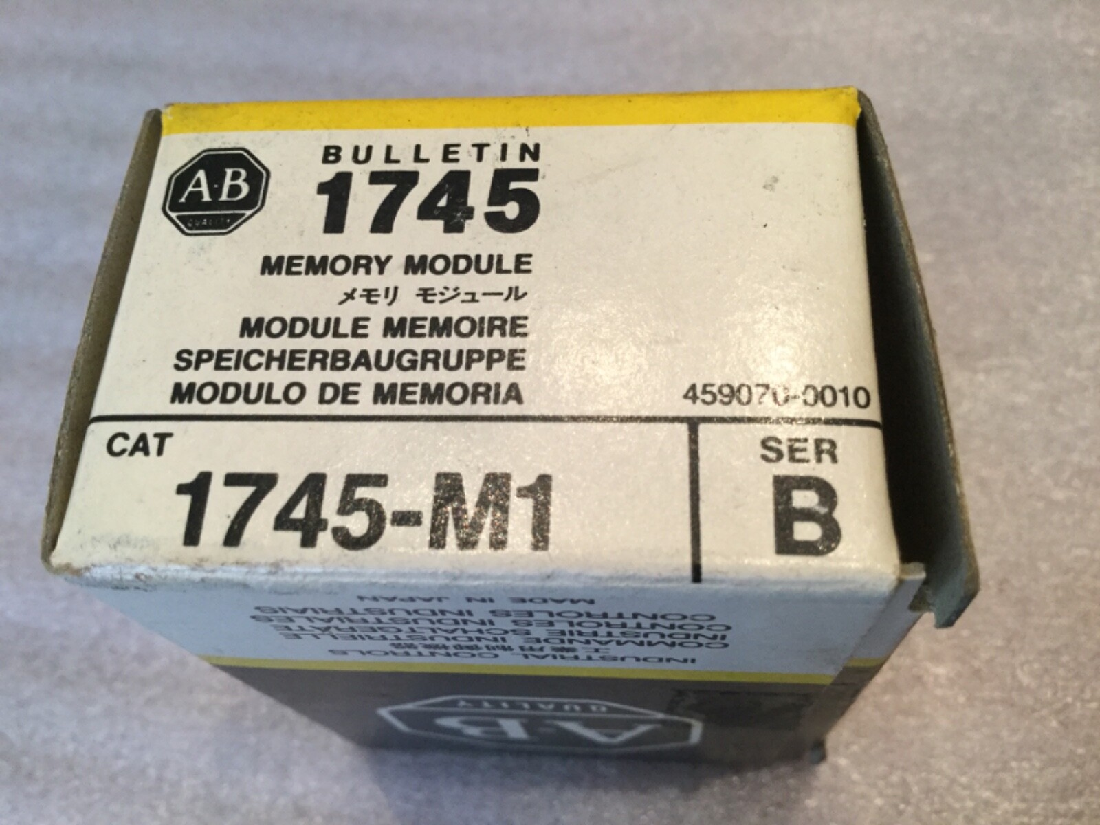 Allen-Bradley 1745-M1 Memory Module Ser. B ...GWO....Used VG