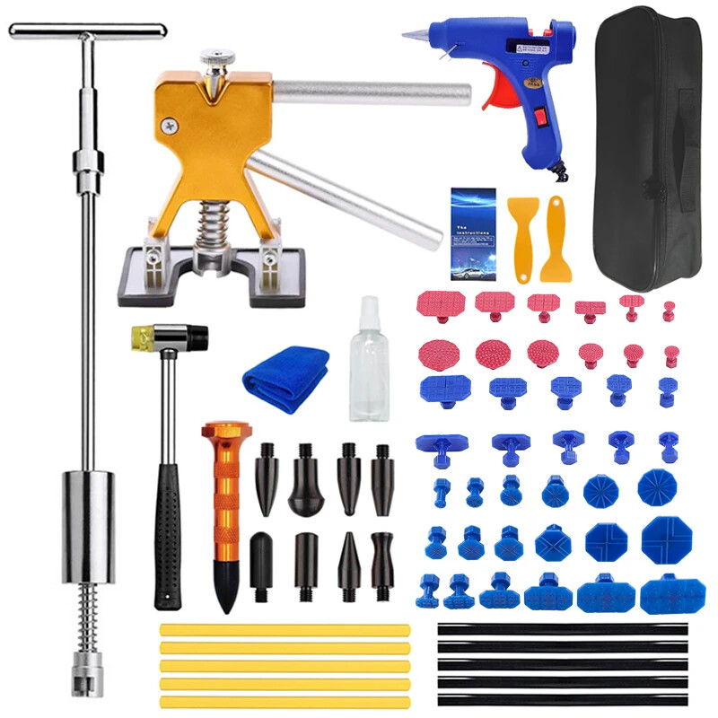 Car Dent Repair Tools Kit Auto Body Sheet Metal Dent Removal For Hail Damage