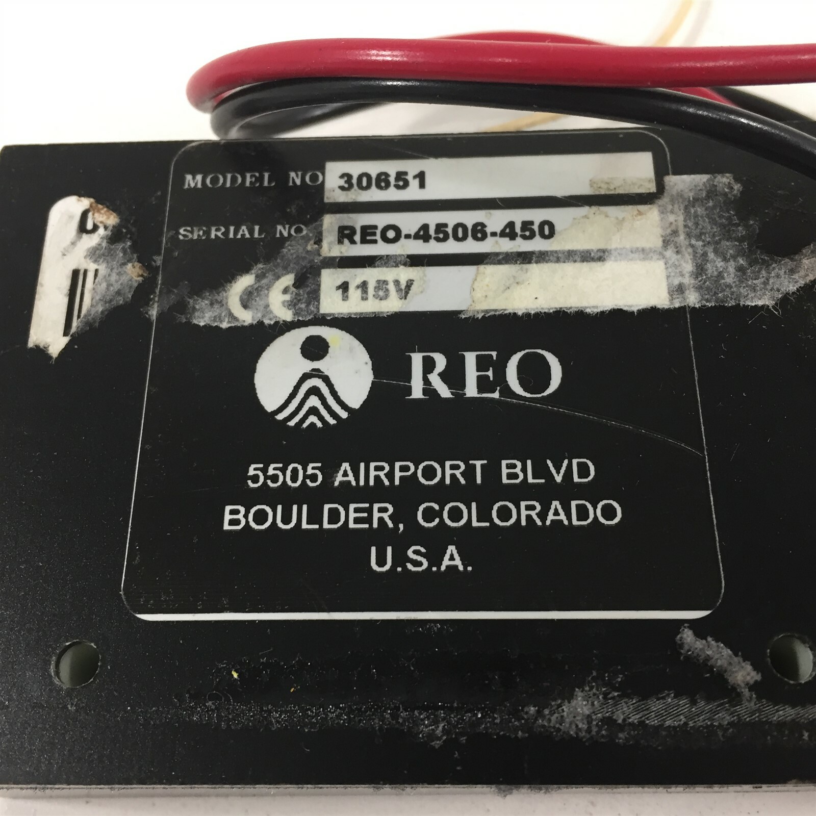 REO Precision Optical Solutions Precision Laser Power Supply 30651