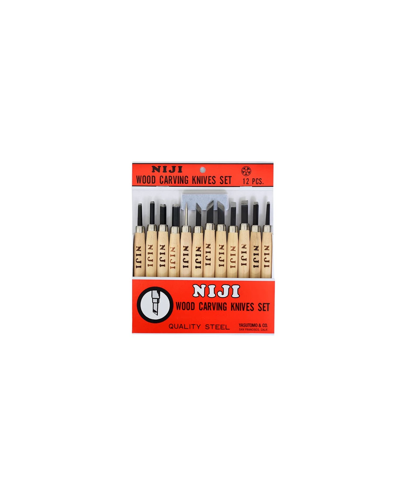 Wood Carving Set Standard 12 Pieces