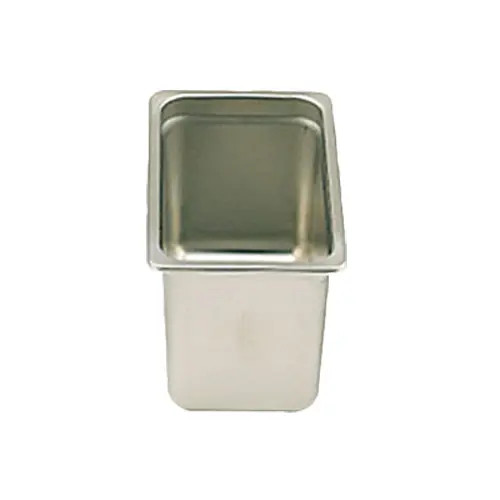 Thunder Group 1/3 Size 22 Gauge Stainless Steel Steam Table Pan - 6" Deep