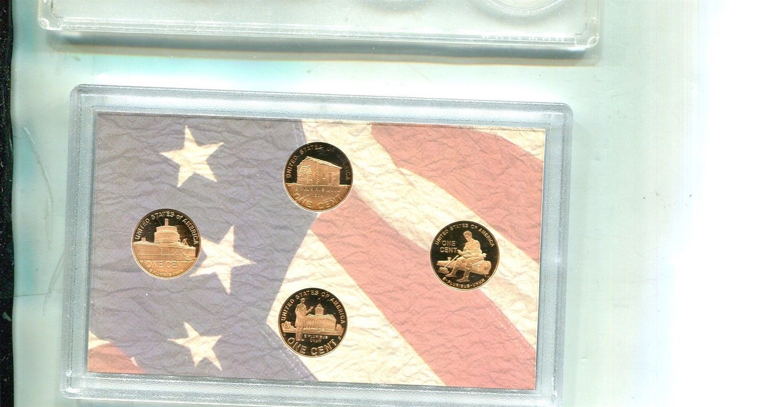 2009 S LINCOLN HEAD PENNY 4 COIN PROOF SET LOT OF 2