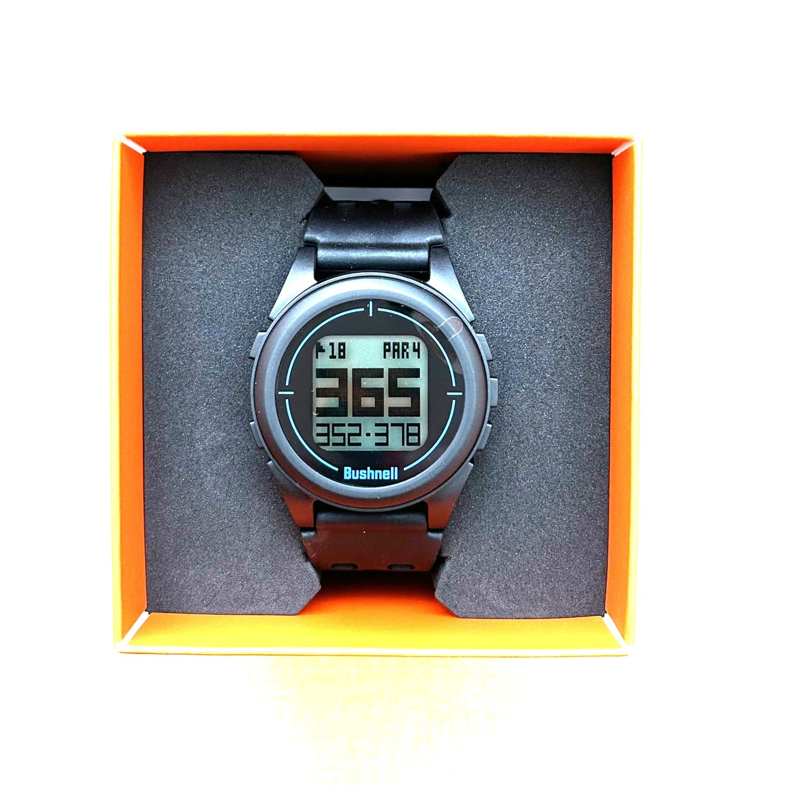 Bushnell Golf iON2 GPS Rangefinder Watch Bluetooth - Black/Blue - New UNUSED