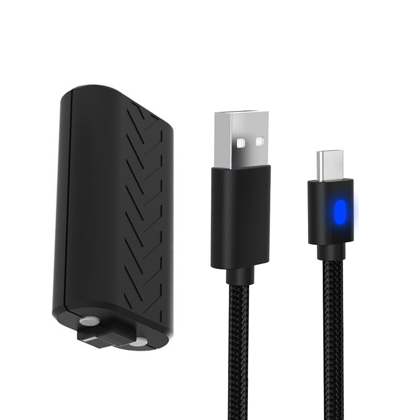 Large Capacity 1200mAh Battery Pack with Cable For Xbox Series S/X Controller t